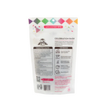 Back of a product packaging with text and graphics on a white background