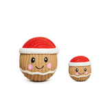 HuggleHounds Gingy Latex Dog Ball Ruff-Tex