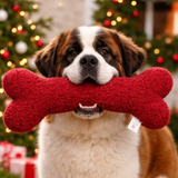 HuggleHounds Holiday Fleece Bone
