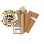 Northwest Naturals Turkey Recipe raw pet food dinner bar box with four bars on a white background