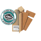 Northwest Naturals raw pet food package with a chicken recipe label on a white background