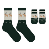 Tagco Pet and Owner Socks Reindeer Run