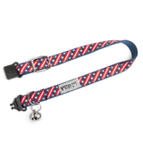 The Worthy Cat Bias Stars Stripes Cat Collar