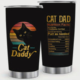 Cat Daddy Nutrition Facts Tumbler