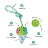 Fringe Conefidence Is Yummy Plush Dog Toy