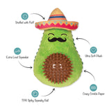 Fringe Avo Fiesta Plush/Spikey Ball Dog Toy