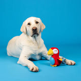 Fringe Perching Perfection Plush Dog Toy