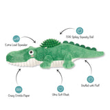 Fringe Ready To Croc Dog Toy