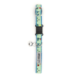 The Worthy Cat Golf Cat Collar Green
