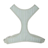 Petshop Block Stripe Dusty Sage Dog Harness