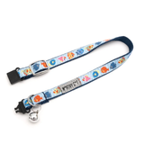 The Worthy Cat Fishy Cat Collar Blue