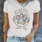 Just A Girl Who Loves All Her Dogs Tee