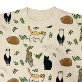 Cozy Kitty & Plant Sweater