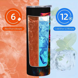 Rainbow Golden Insulated Tumbler 20oz