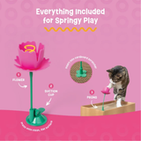 Giddy Kitty Springy Flower Cat Treat Toy Jelly Beans