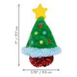 Kong Holiday Crackle Xmas Tree Cat Toy