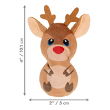 Kong Holiday Refillables Reindeer Cat Toy