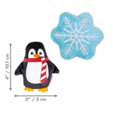 Kong Holiday Scrattles Penguin 2pk Cat Toy