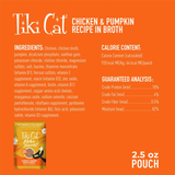 Tiki Cat Friends Chicken Pumpkin Pouch 2.5oz