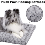MidWest Ombre Frosted Silver Pet Bed 48in