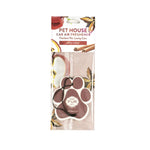 Pet House car air freshener packaging with apple cider scent on a white background