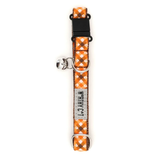 The Worthy Cat Fall Check Cat Collar Brown/Orange