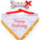 Zippy Paws Birthday Bandana And Bone 2pk