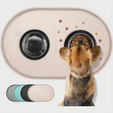 Silicone Pet Feeding Mat Natural Tan