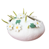 Woollyfelt Eco-Friendly Layered Floral Felt Cat Cave