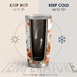 A Girl Who Loves Chickens Stainless Steel Tumbler