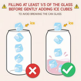 Cartoon Chicken Glass Tumbler 16oz