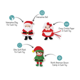 Fringe Santas Squad Cat Toy 3pk