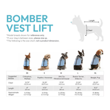 Gooby Bomber Vest Lift Blue