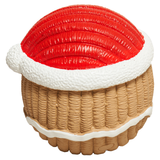 HuggleHounds Gingy Latex Dog Ball Ruff-Tex