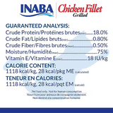 Inaba Grilled Fillets Chicken in Chicken Broth 0.9oz