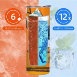 Sleeping Border Collie Stainless Steel Tumbler