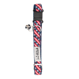 The Worthy Cat Bias Stars Stripes Cat Collar
