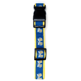 The Worthy Dog Cheers! Navy Dog Collar