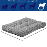MidWest Ombre Frosted Silver Pet Bed 48in