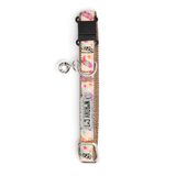 The Worthy Cat Wild Wild West Beige Cat Collar