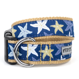 The Worthy Dog Starfish Blue Dog Collar