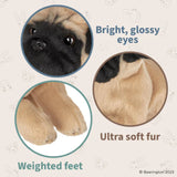 Lil Pugsly The Pug 6in