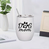 Dog Mom Beer/Wine Tumbler