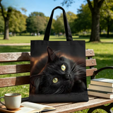 Black Cat Tote Bag