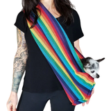 Walking Palm Dog Sling Rainbow Woven