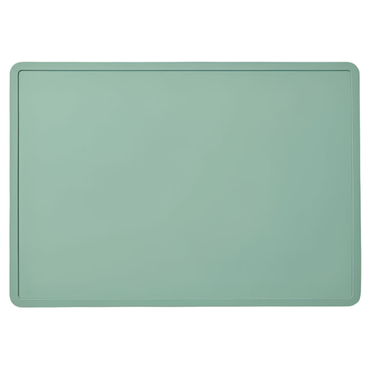 Green silicone board on a white background
