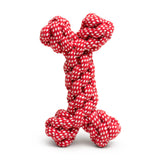 HuggleHounds Holiday Knotted Rope Dog Toy