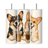 Corgi Coffee Insulated Tumbler 20oz