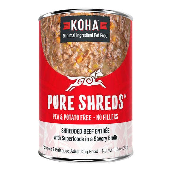 KOHA Dog Shredded Beef 12.5oz*