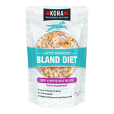KOHA Dog Bland Beef Rice Pouch 12.5oz